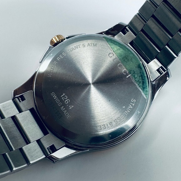 GUCCI G TIMELESS SILVER/ROSE GOLD 38MM WATCH - Picture 12 of 13